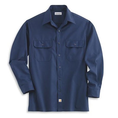 Men's Long-Sleeve Twill Work Shirt