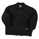 Diamond Quilted Nylon Jacket